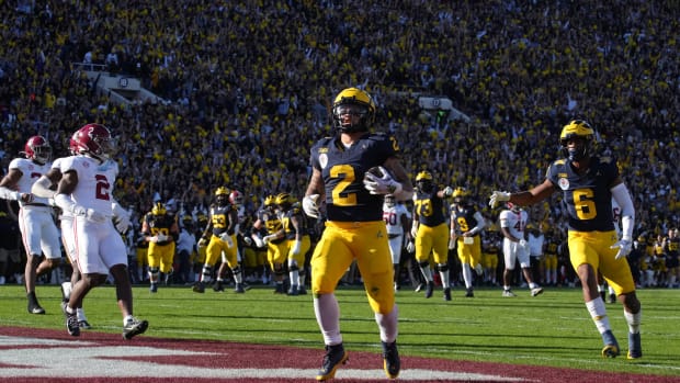 Blake Corum Alabama Rose Bowl